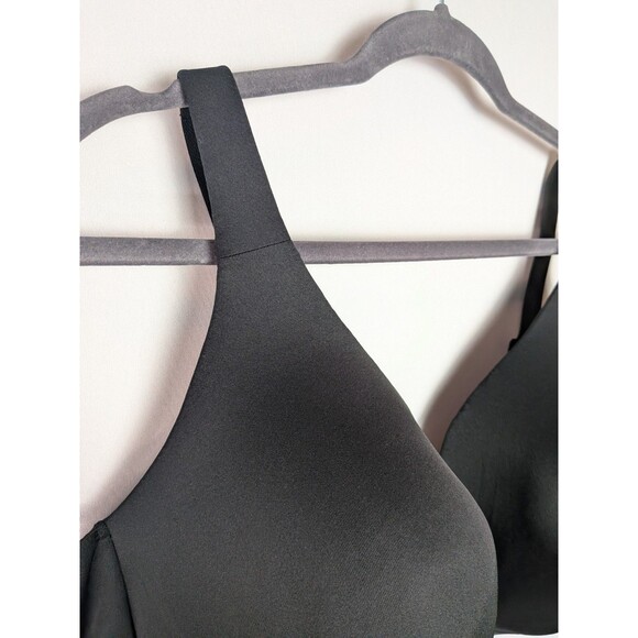 Cacique Bra 48DDD Lightly Lined No-Wire Black Lane Bryant Wireless Plus Size - Picture 5 of 11
